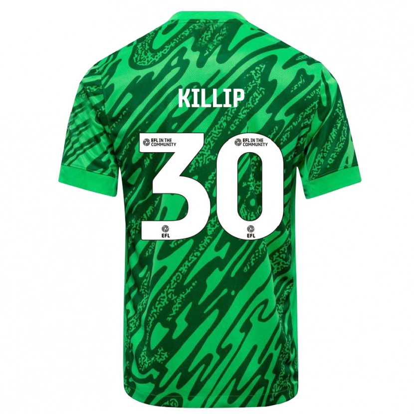 Danxen Homem Ben Killip #30 Verde Floresta Camisola Guarda-Redes 2025/26 Camisa Brasil