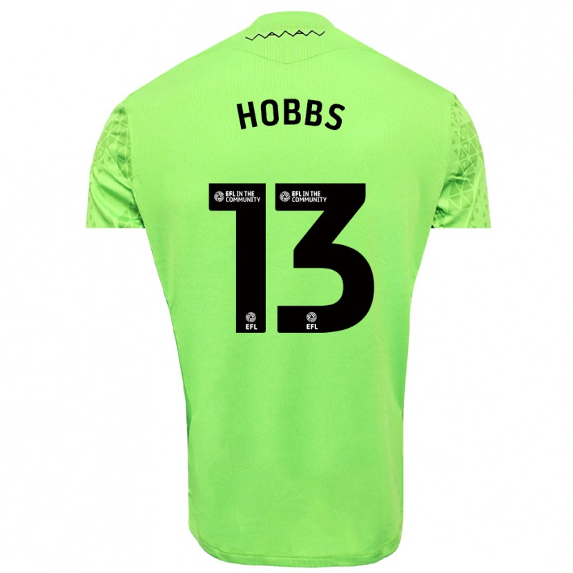 Danxen Homem Charlie Hobbs #13 Preto Lima Camisola Guarda-Redes 2025/26 Camisa Brasil