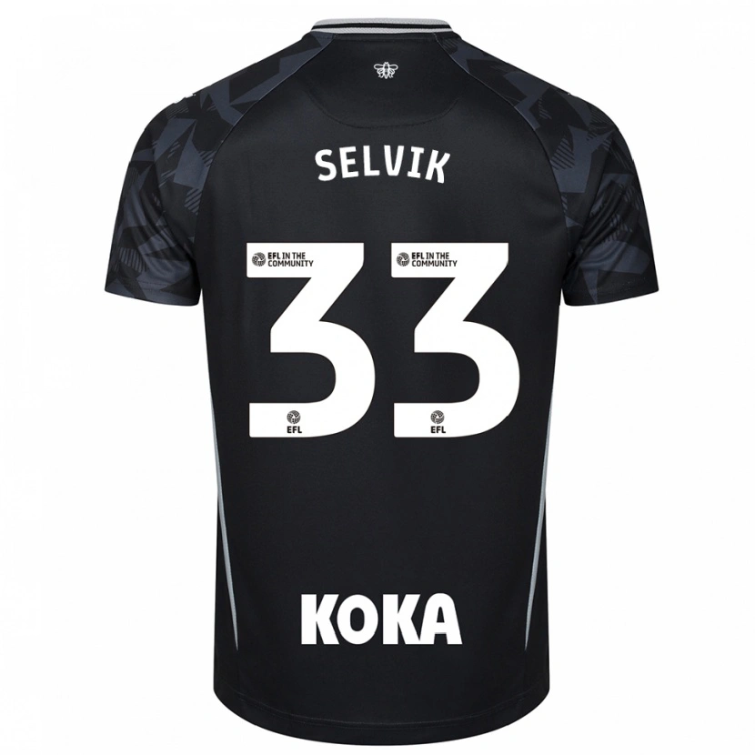 Danxen Homem Egil Selvik #33 Azul Preto Camisola Guarda-Redes 2025/26 Camisa Brasil