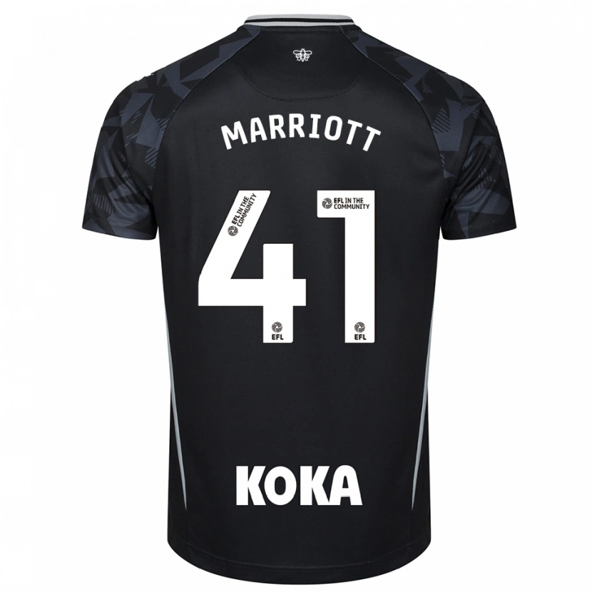 Danxen Homem Alfie Marriott #41 Azul Preto Camisola Guarda-Redes 2025/26 Camisa Brasil