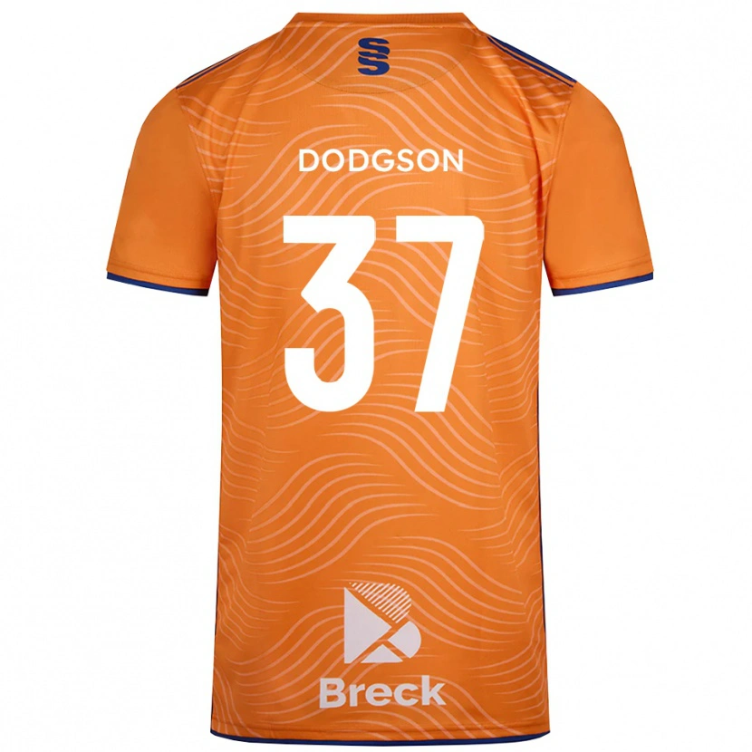 Danxen Homem Ewan Dodgson #37 Preto Laranja Camisola Guarda-Redes 2025/26 Camisa Brasil