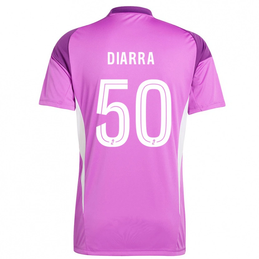 Danxen Homem Lassine Diarra #50 Lavanda Camisola Guarda-Redes 2025/26 Camisa Brasil