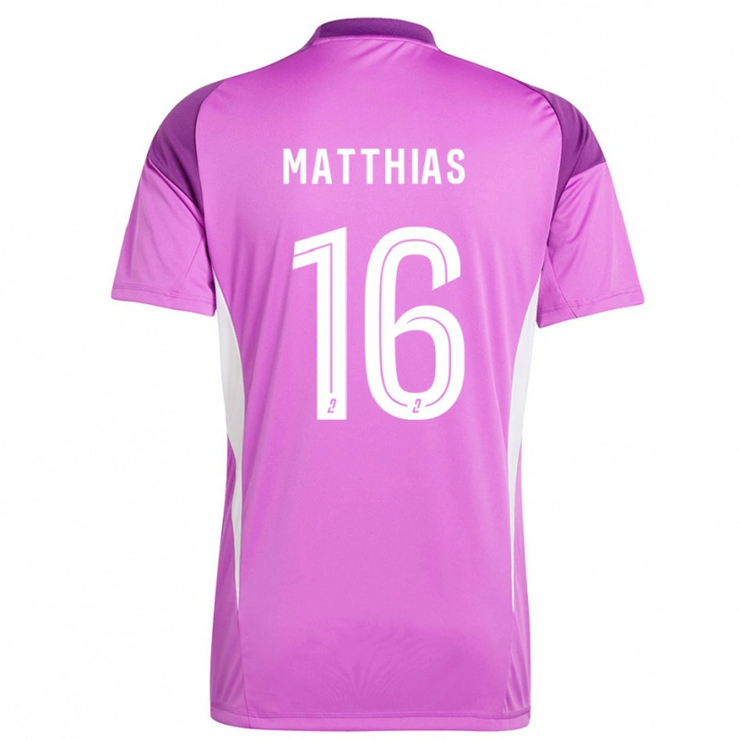 Danxen Homem Matthias da Silva #16 Lavanda Camisola Guarda-Redes 2025/26 Camisa Brasil