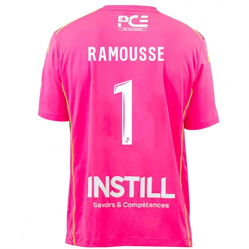 Danxen Homem Théo Ramousse #1 Magenta Camisola Guarda-Redes 2025/26 Camisa Brasil