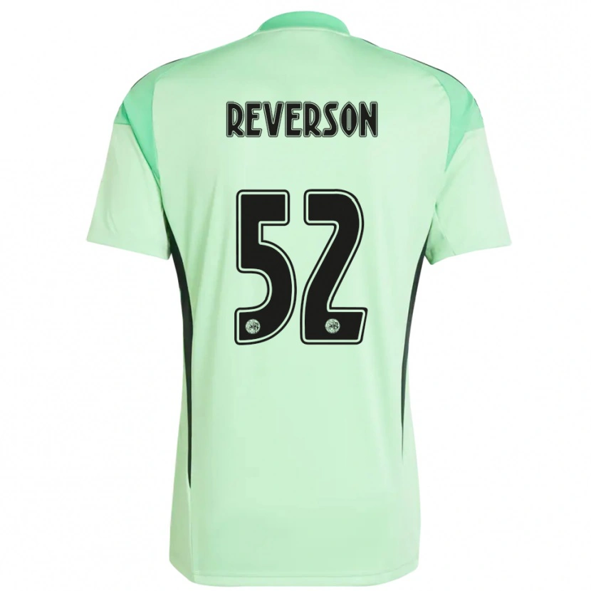 Danxen Homem Paul Reverson #52 Verde Claro Preto Camisola Guarda-Redes 2025/26 Camisa Brasil