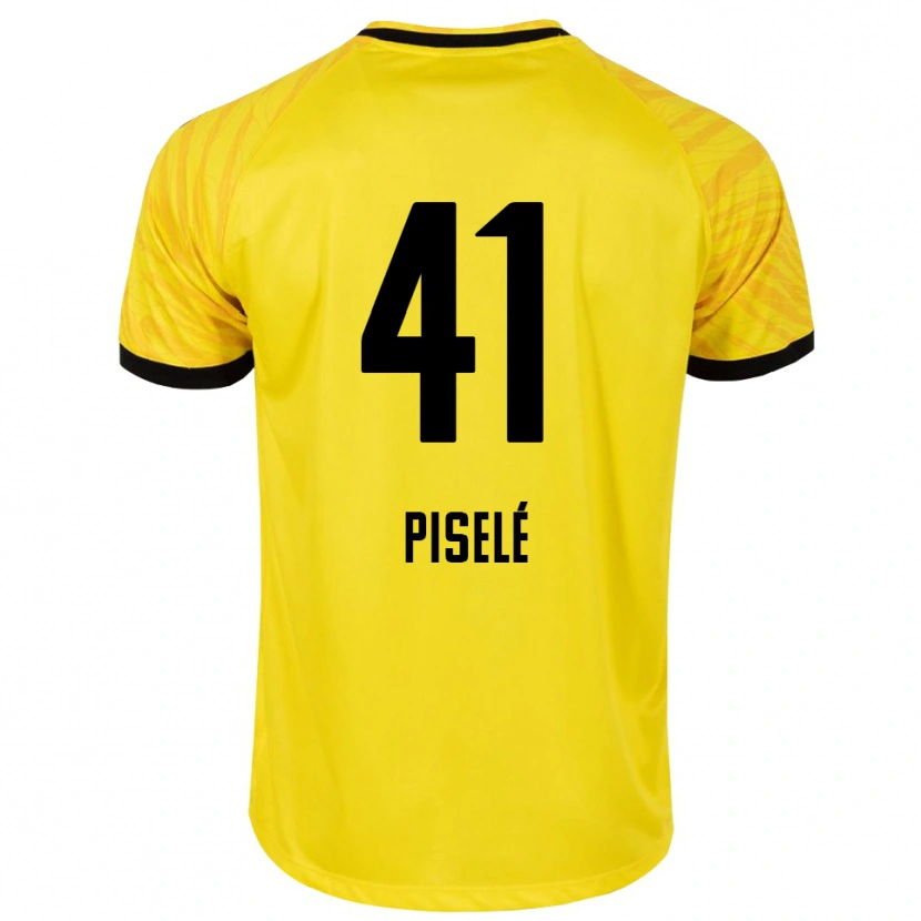 Danxen Homem Lowie Piselé #41 Amarelo Preto Camisola Guarda-Redes 2025/26 Camisa Brasil