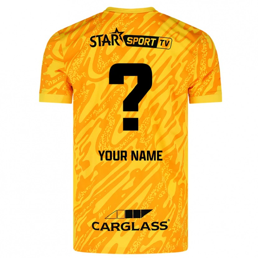 Danxen Homem KRC Genk Laranja Amarelo Preto Camisola Guarda-Redes 2025/26 Camisa Brasil