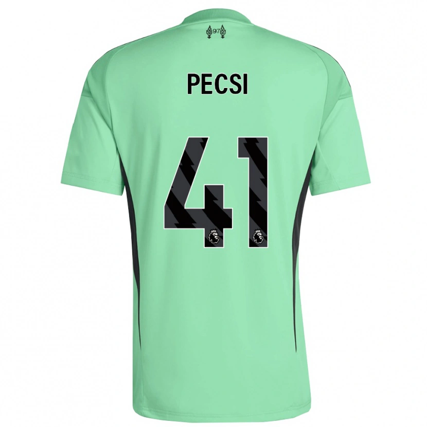 Danxen Homem Ármin Pécsi #41 Azul Marinho Camisola Guarda-Redes 2025/26 Camisa Brasil