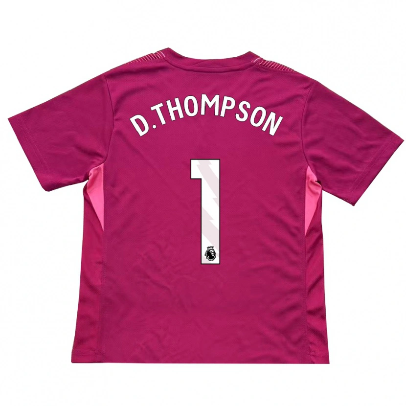 Danxen Homem Dylan Thompson #1 Rosa Branco Camisola Guarda-Redes 2025/26 Camisa Brasil