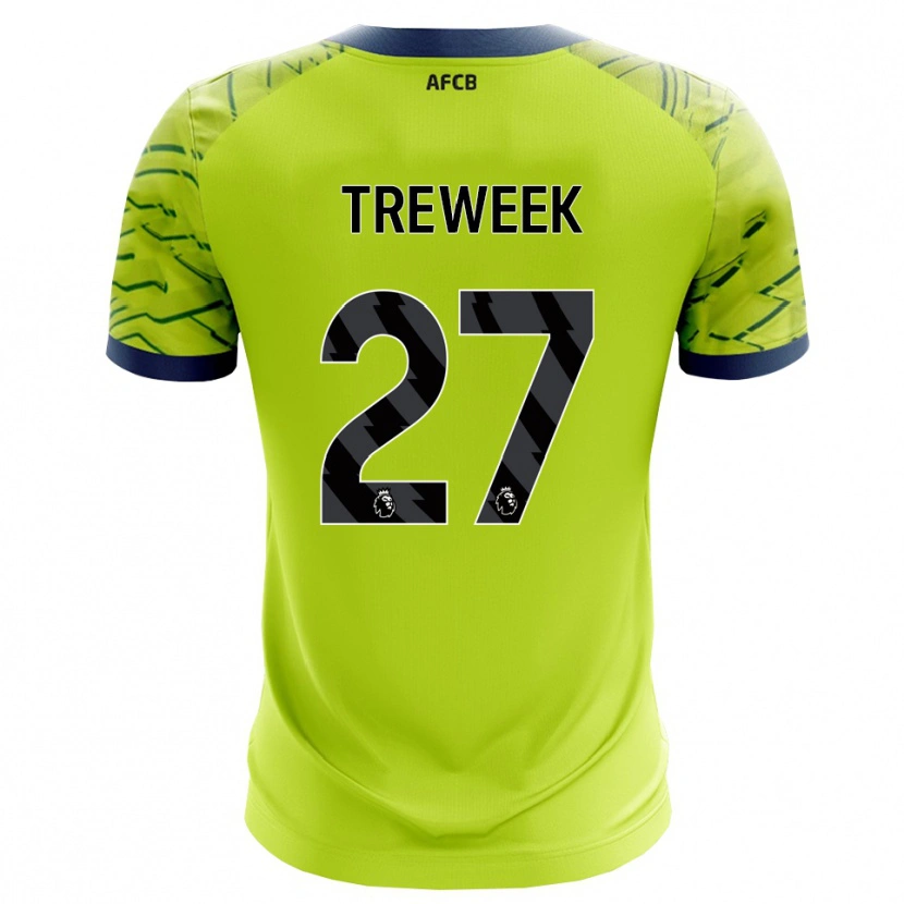 Danxen Homem Amber Treweek #27 Verde Amarelo Camisola Guarda-Redes 2025/26 Camisa Brasil
