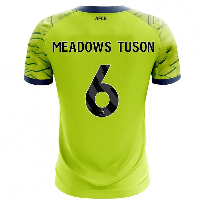 Danxen Homem Freya Meadows Tuson #6 Verde Amarelo Camisola Guarda-Redes 2025/26 Camisa Brasil