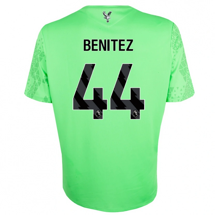 Danxen Homem Walter Benítez #44 Verde Preto Camisola Guarda-Redes 2025/26 Camisa Brasil