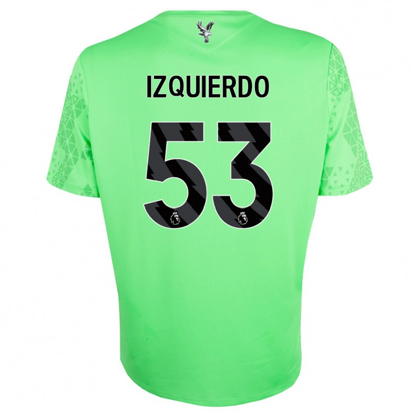 Danxen Homem Jackson Izquierdo #53 Verde Preto Camisola Guarda-Redes 2025/26 Camisa Brasil