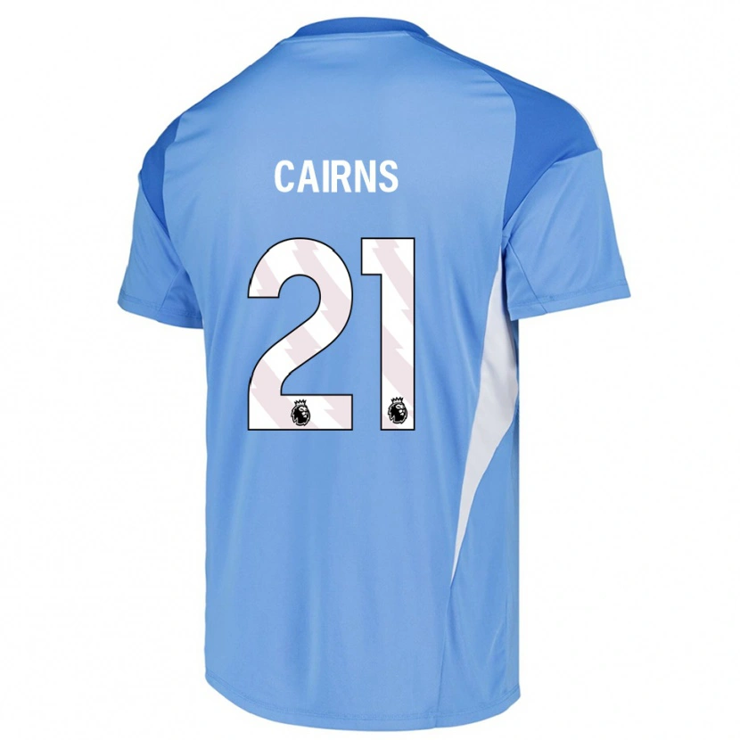 Danxen Homem Alex Cairns #21 Azul Céu Branco Camisola Guarda-Redes 2025/26 Camisa Brasil