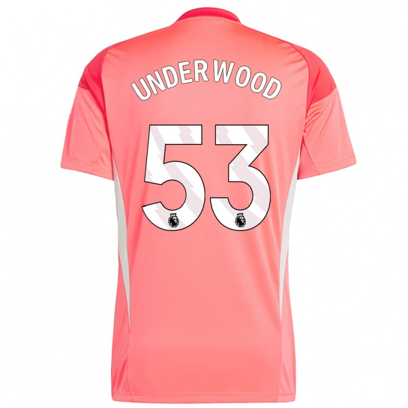 Danxen Homem Marco Underwood #53 Vermelho Branco Camisola Guarda-Redes 2025/26 Camisa Brasil