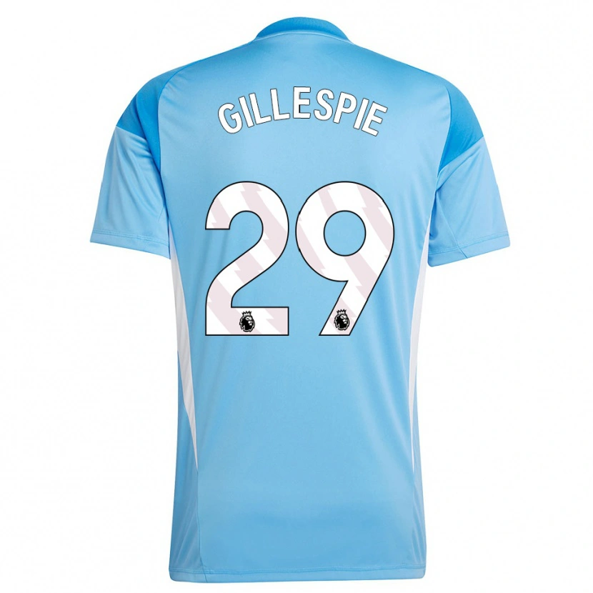 Danxen Homem Mark Gillespie #29 Azul Branco Camisola Guarda-Redes 2025/26 Camisa Brasil