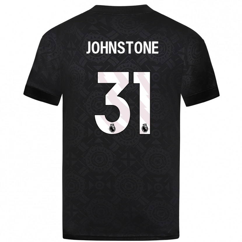 Danxen Homem Sam Johnstone #31 Preto Branco Camisola Guarda-Redes 2025/26 Camisa Brasil
