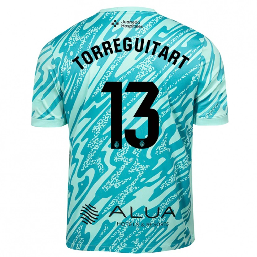 Danxen Homem Nil Torreguitart #13 Ciano Preto Camisola Guarda-Redes 2025/26 Camisa Brasil