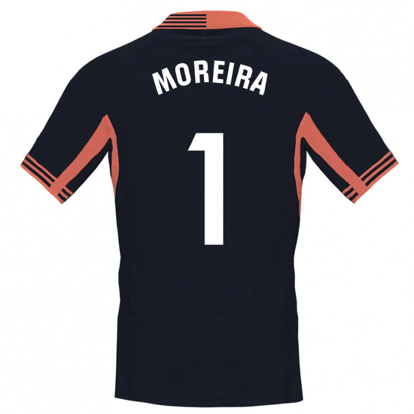 Danxen Homem Yago Moreira #1 Preto Branco Laranja Camisola Guarda-Redes 2025/26 Camisa Brasil