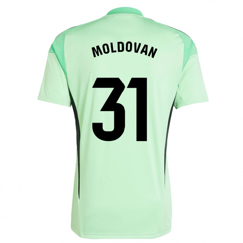 Danxen Homem Horațiu Moldovan #31 Verde Claro Preto Camisola Guarda-Redes 2025/26 Camisa Brasil