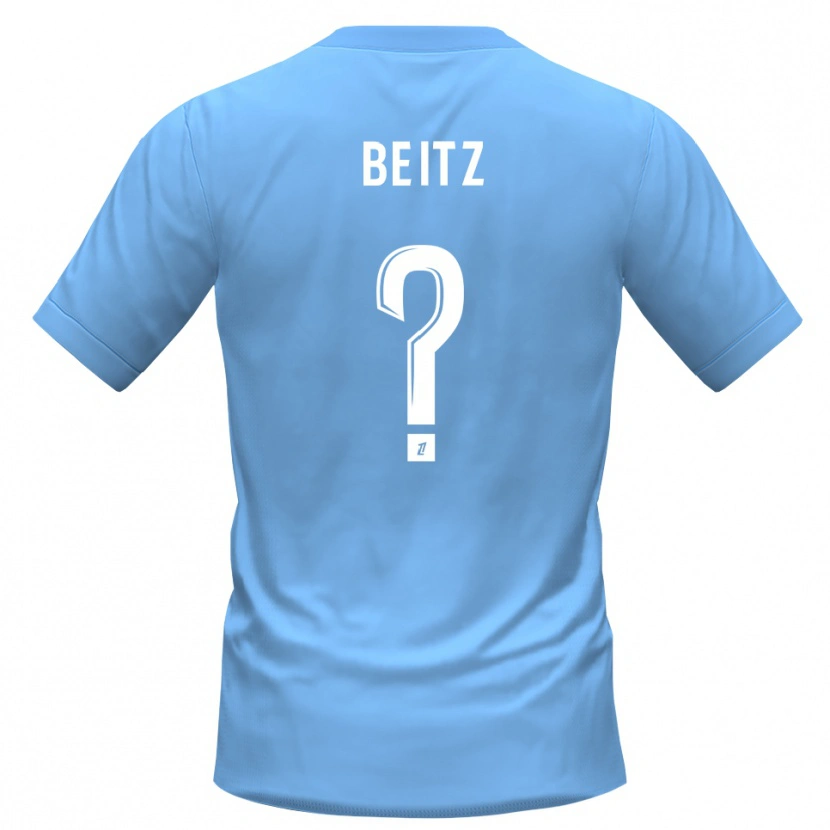 Danxen Homem Taylor Beitz #0 Azul Preto Camisola Guarda-Redes 2025/26 Camisa Brasil