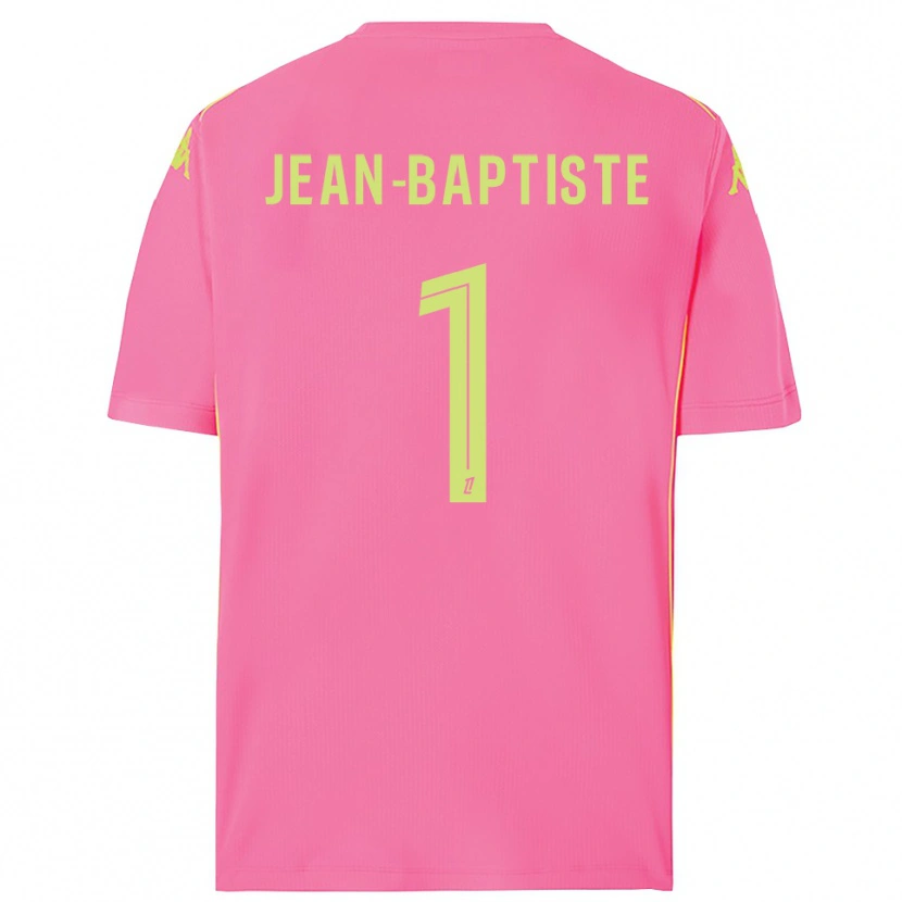 Danxen Homem Romain Jean-Baptiste #1 Rosa Choque Camisola Guarda-Redes 2025/26 Camisa Brasil