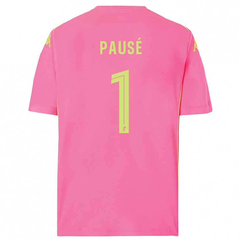 Danxen Homem Luca Pausé #1 Rosa Choque Camisola Guarda-Redes 2025/26 Camisa Brasil
