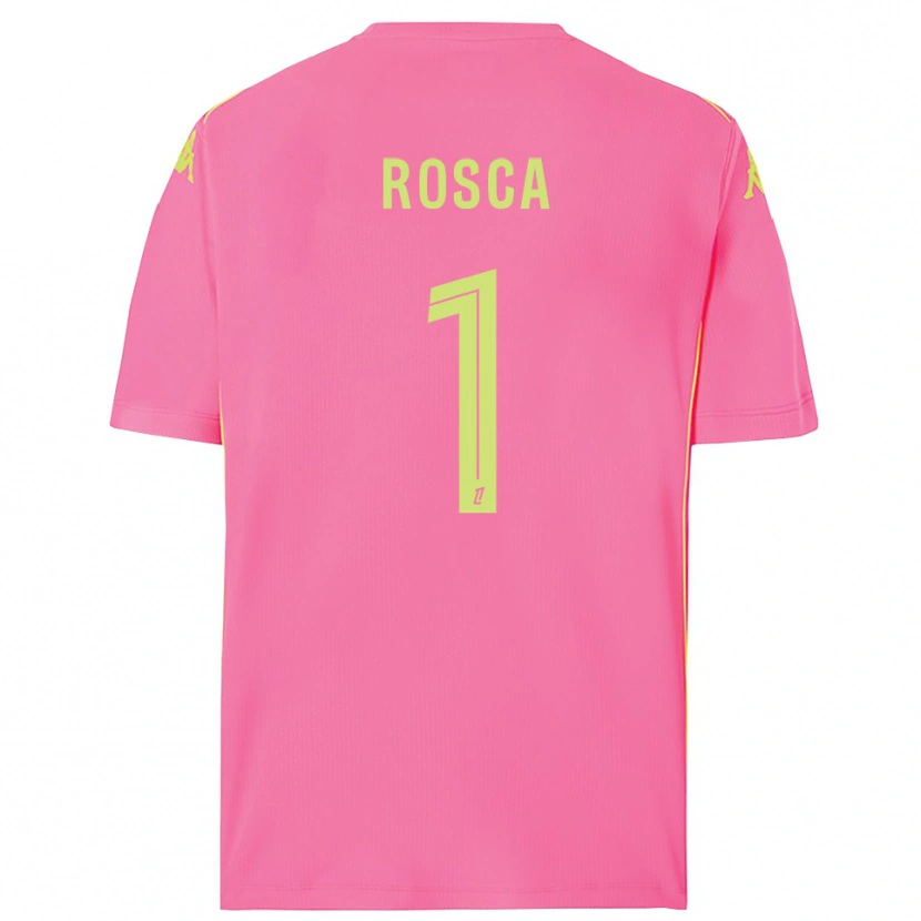 Danxen Homem Daniel Rosca #1 Rosa Choque Camisola Guarda-Redes 2025/26 Camisa Brasil