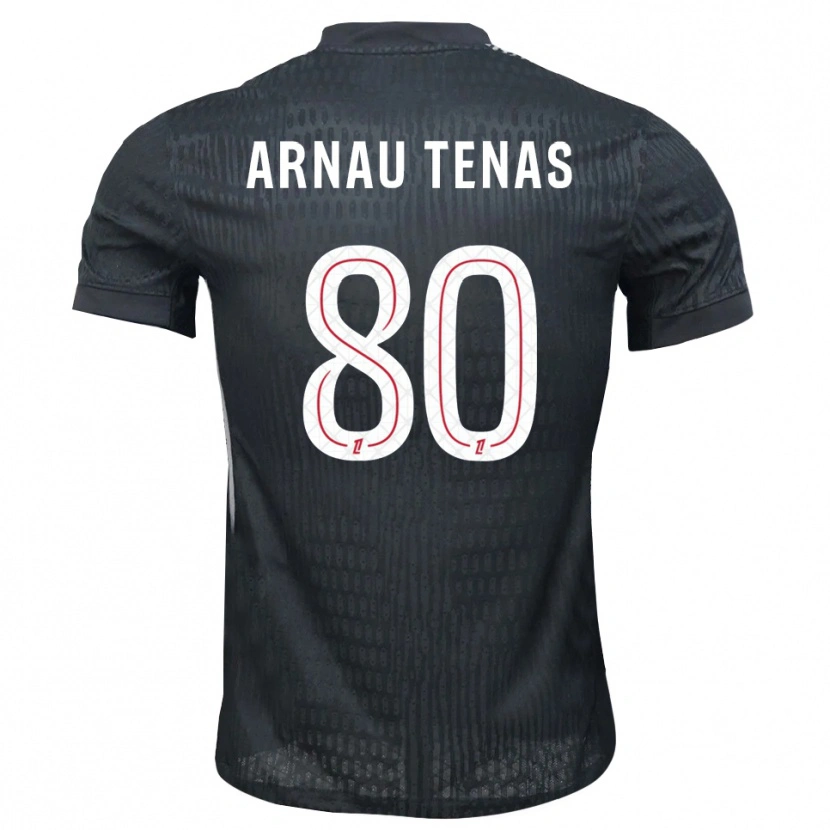 Danxen Homem Arnau Tenas #80 Cinza Escuro Preto Camisola Guarda-Redes 2025/26 Camisa Brasil