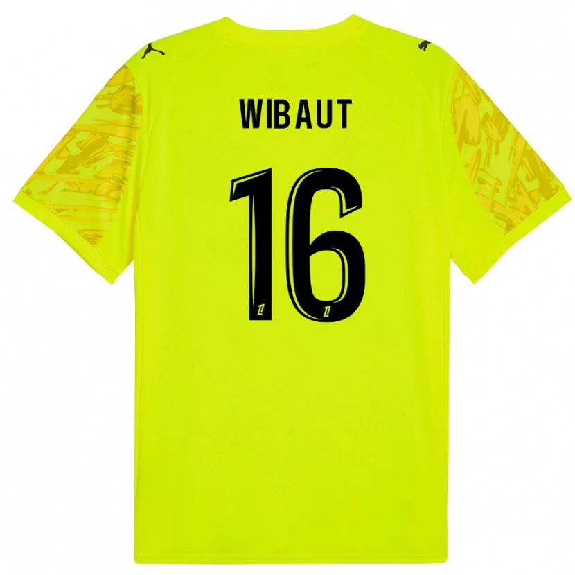 Danxen Homem Clara Wibaut #16 Verde Fluorescente Amarelo Camisola Guarda-Redes 2025/26 Camisa Brasil