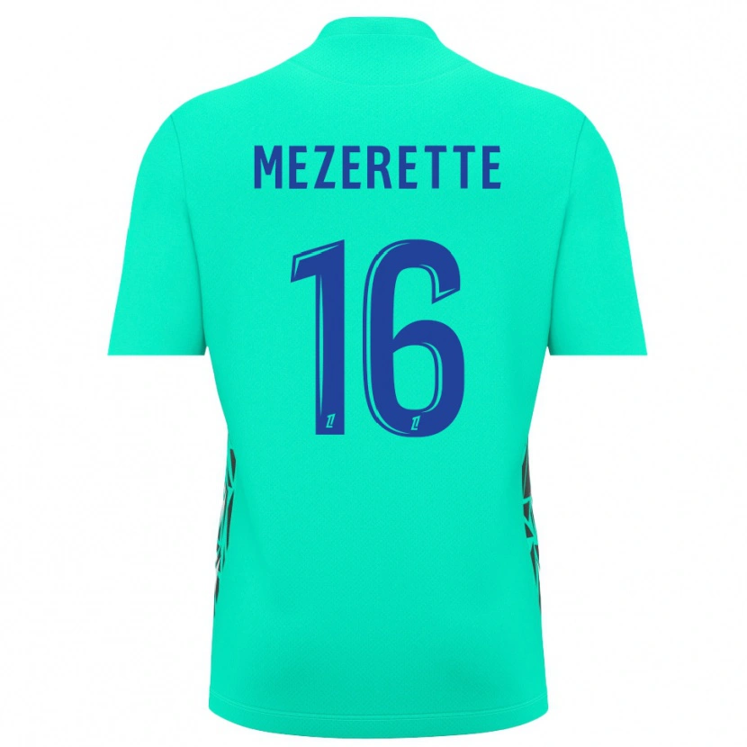 Danxen Homem Louis Mezerette #16 Azul Aquamarina Camisola Guarda-Redes 2025/26 Camisa Brasil