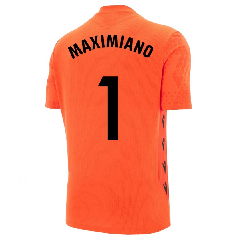 Danxen Homem Luís Maximiano #1 Laranja Preto Camisola Guarda-Redes 2025/26 Camisa Brasil