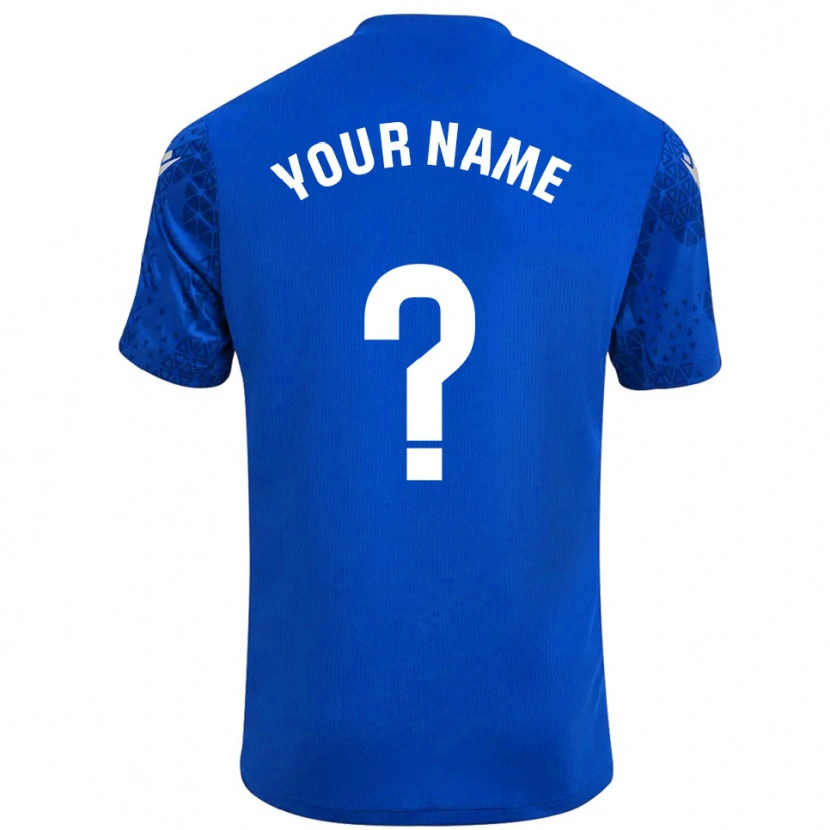 Danxen Homem Cadiz CF Azul Branco Camisola Guarda-Redes 2025/26 Camisa Brasil