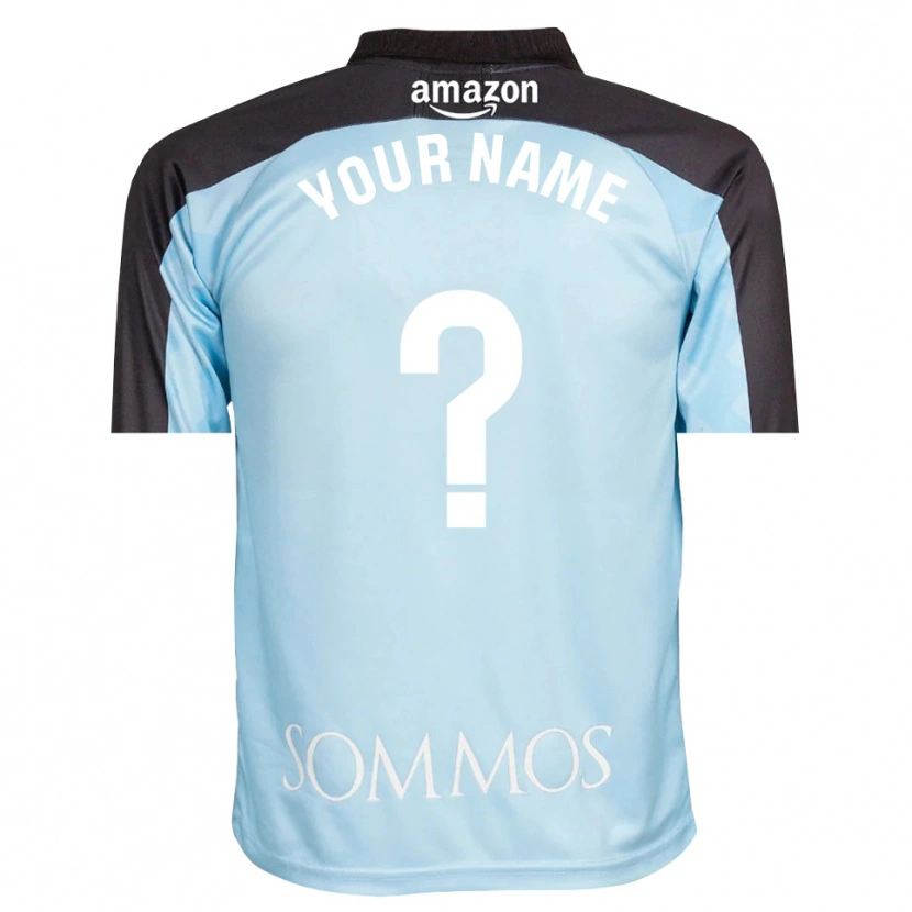 Danxen Homem SD Huesca Azul Claro Preto Camisola Guarda-Redes 2025/26 Camisa Brasil