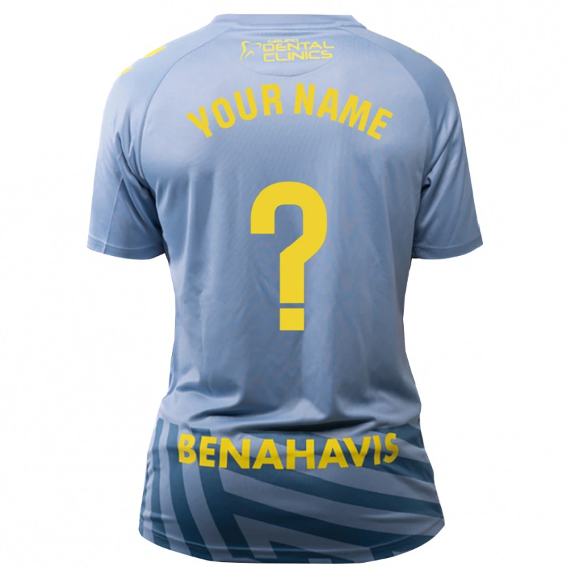 Danxen Homem Malaga CF Azul Aço Claro Camisola Guarda-Redes 2025/26 Camisa Brasil