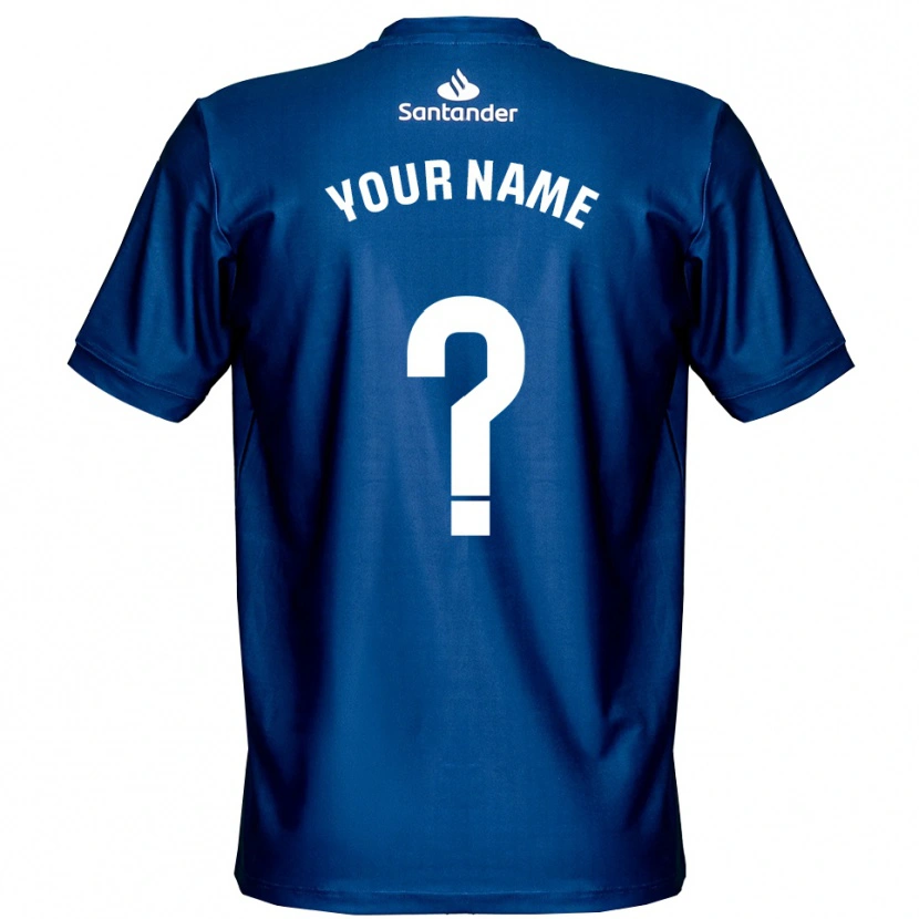 Danxen Homem Racing de Santander Azul Real Branco Camisola Guarda-Redes 2025/26 Camisa Brasil