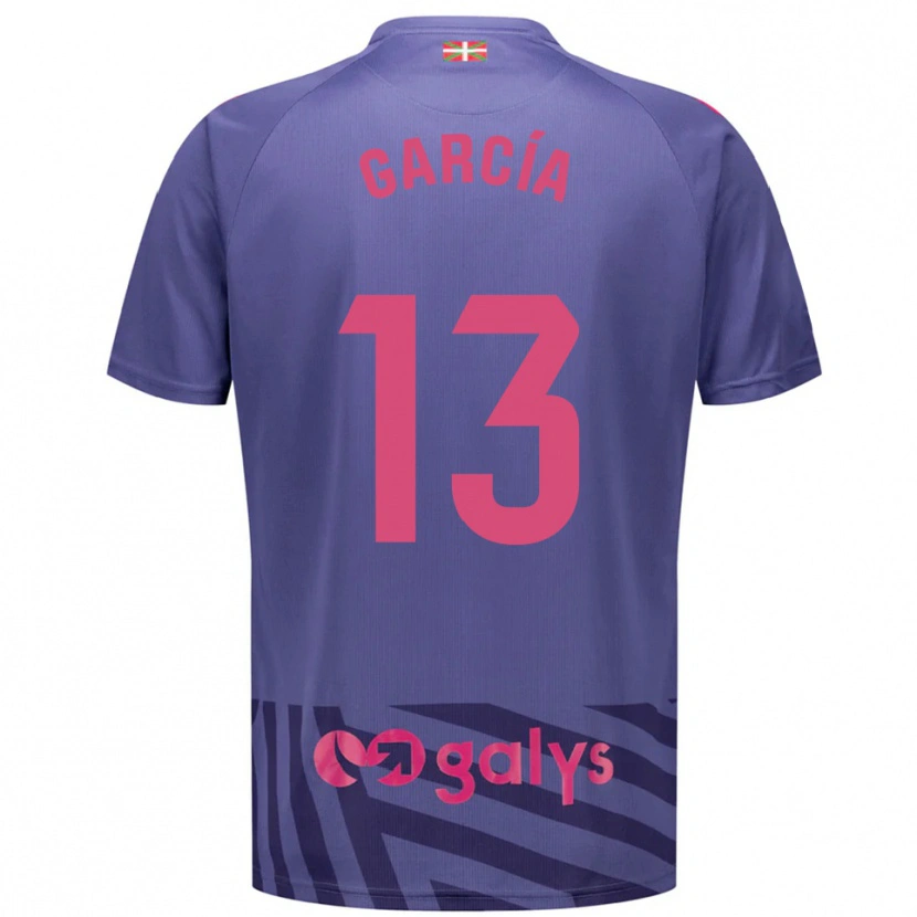 Danxen Homem Jon García #13 Azul Cinza Roxo Camisola Guarda-Redes 2025/26 Camisa Brasil
