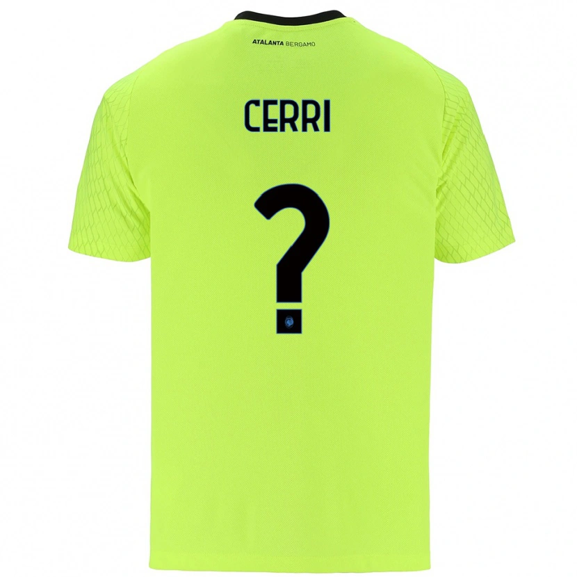 Danxen Homem Jacopo Cerri #0 Verde Amarelo Vermelho Camisola Guarda-Redes 2025/26 Camisa Brasil