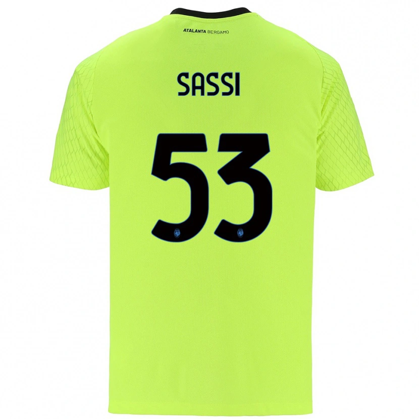Danxen Homem Jacopo Sassi #53 Verde Amarelo Vermelho Camisola Guarda-Redes 2025/26 Camisa Brasil
