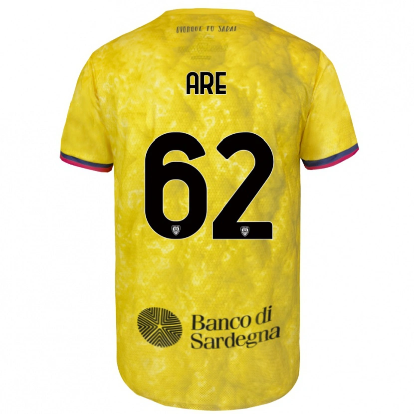 Danxen Homem Emmanuele Are #62 Amarelo Preto Camisola Guarda-Redes 2025/26 Camisa Brasil