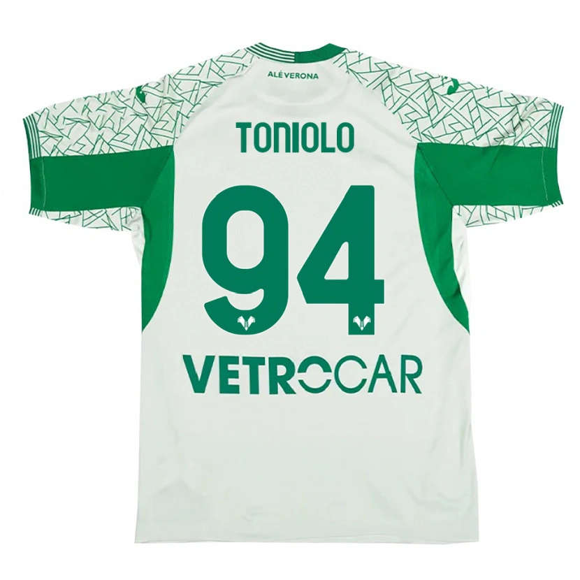 Danxen Homem Giacomo Toniolo #94 Verde Vermelho Camisola Guarda-Redes 2025/26 Camisa Brasil