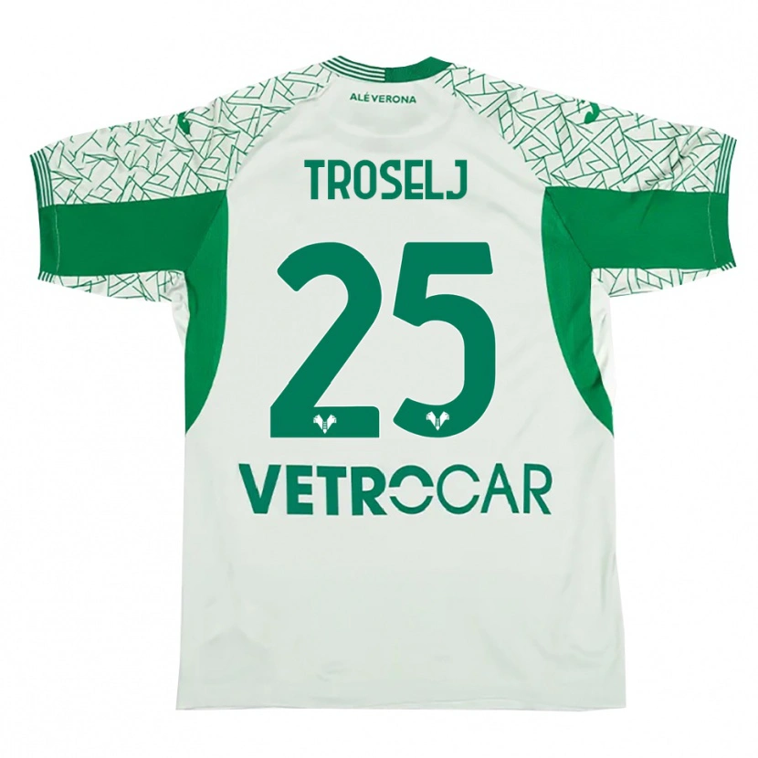 Danxen Homem Ethan Troselj #25 Verde Vermelho Camisola Guarda-Redes 2025/26 Camisa Brasil