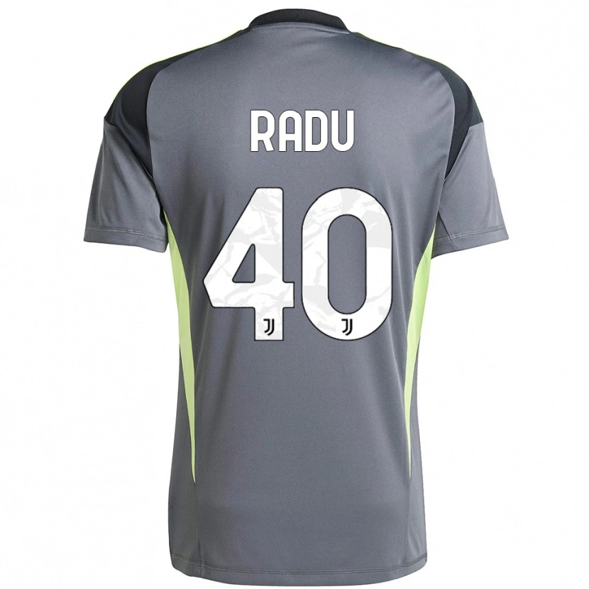 Danxen Homem Riccardo Radu #40 Cinza Escuro Branco Camisola Guarda-Redes 2025/26 Camisa Brasil