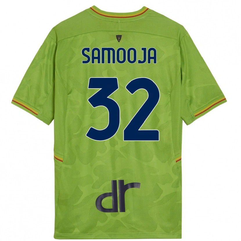 Danxen Homem Jasper Samooja #32 Verde Floresta Preto Camisola Guarda-Redes 2025/26 Camisa Brasil