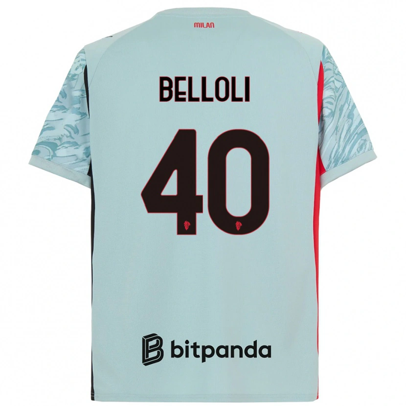 Danxen Homem Sofia Belloli #40 Azul Claro Vermelho Camisola Guarda-Redes 2025/26 Camisa Brasil