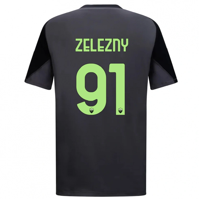 Danxen Homem Radoslaw Zelezny #91 Preto Verde Claro Camisola Guarda-Redes 2025/26 Camisa Brasil