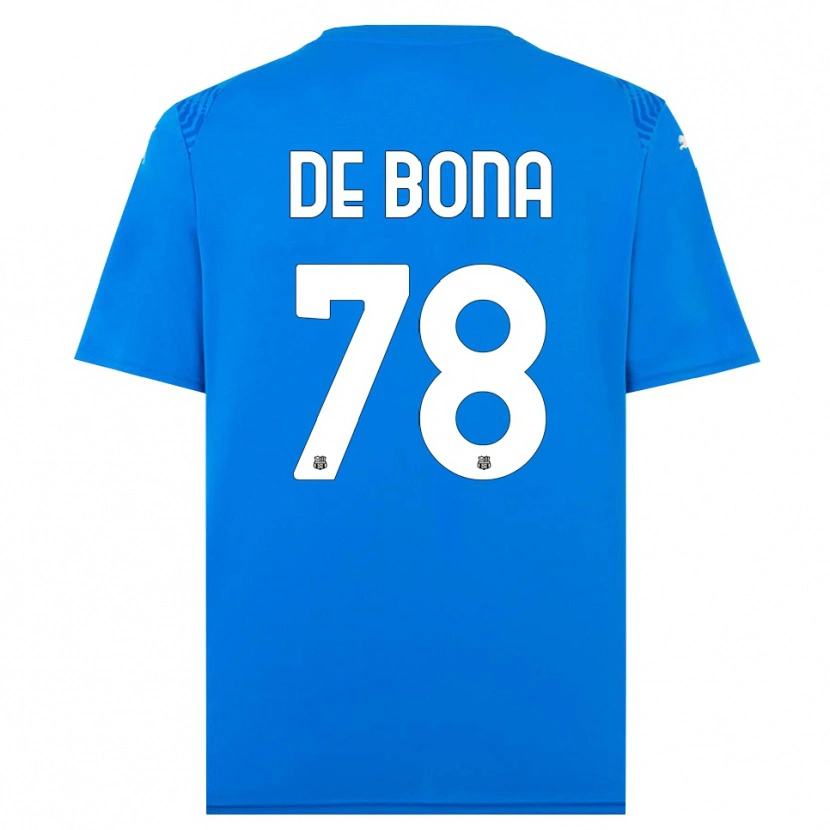Danxen Homem Francesca De Bona #78 Azul Branco Camisola Guarda-Redes 2025/26 Camisa Brasil