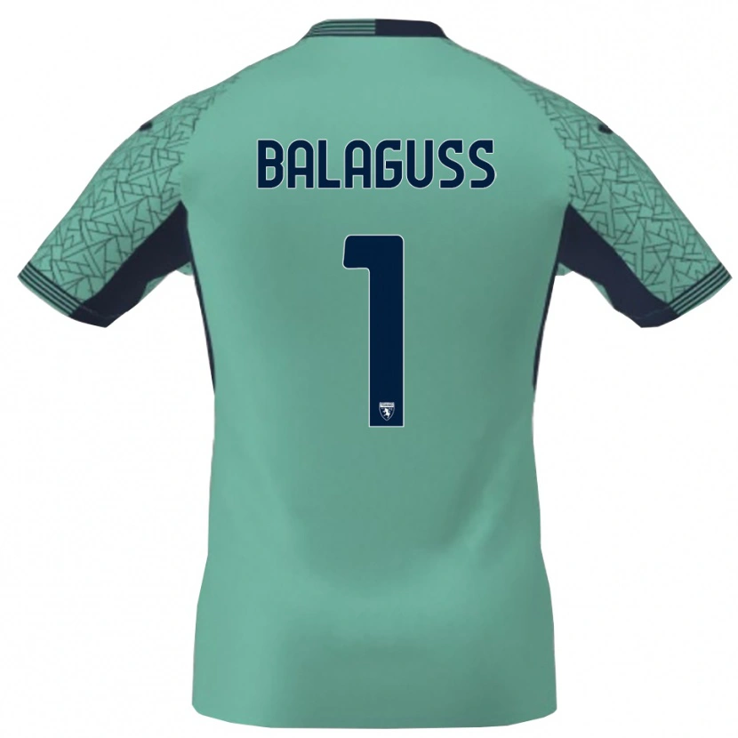 Danxen Homem Nils Balaguss #1 Lagoa Azul Camisola Guarda-Redes 2025/26 Camisa Brasil