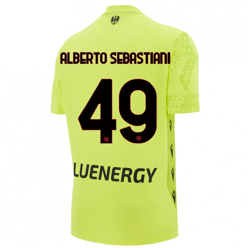 Danxen Homem José Alberto Sebastiani #49 Verde Amarelo Preto Camisola Guarda-Redes 2025/26 Camisa Brasil