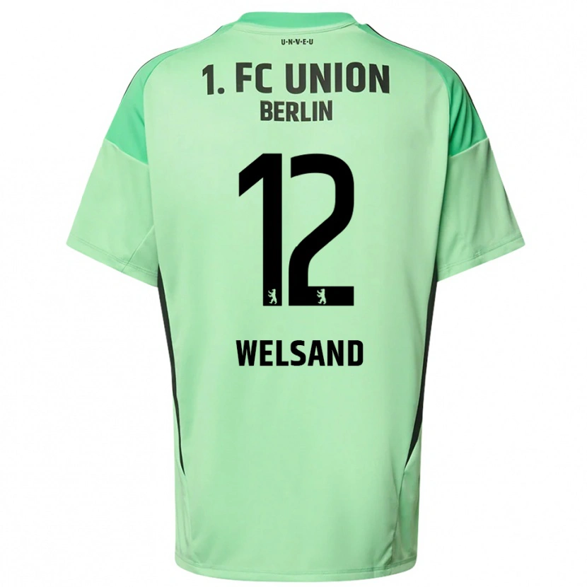 Danxen Homem Oskar Welsand #12 Preto Verde Claro Camisola Guarda-Redes 2025/26 Camisa Brasil